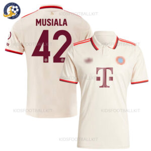 Bay^_^rn -MUSIALA-42-Third-Men-Football-Shirt-2024-25